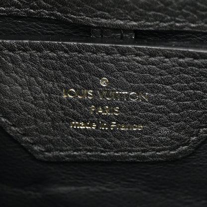 Louis Vuitton Hanami Taurillon Capucines PM Black Multicolor 6 of 10