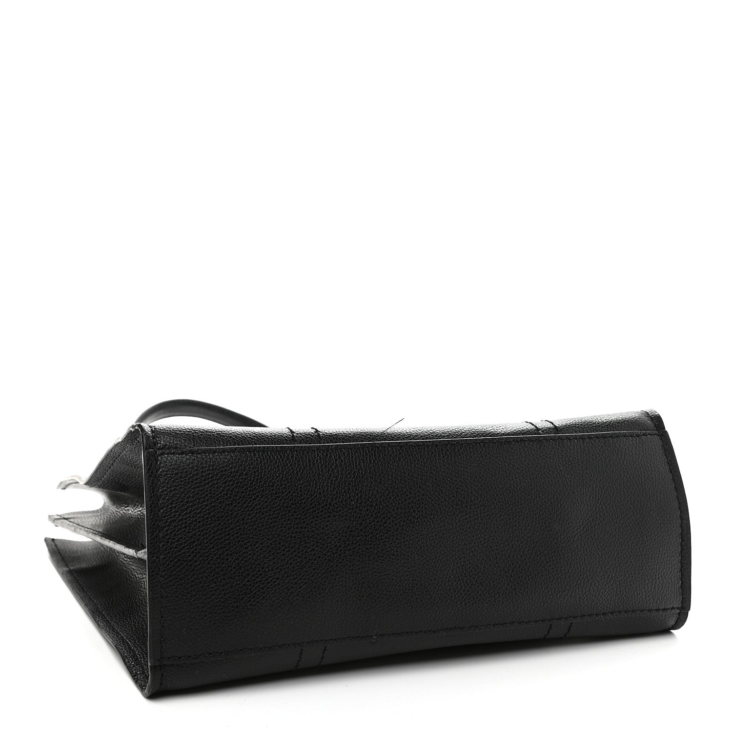 Marc Jacobs Grained Calfskin The Tag Tote Black 4 of 11