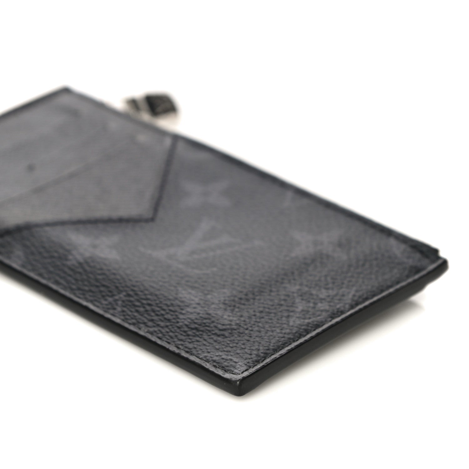 Louis Vuitton Monogram Eclipse Taiga Coin Card Holder 9 of 9