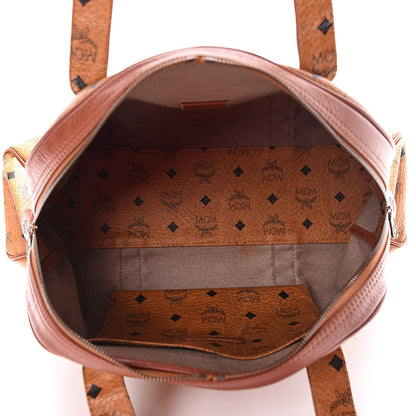 MCM Visetos Shoulder Bag Cognac 5 of 14