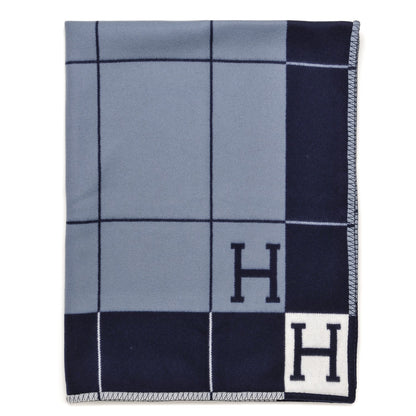 Hermes Wool Cashmere Avalon III Blanket Caban Ecru 1 of 4