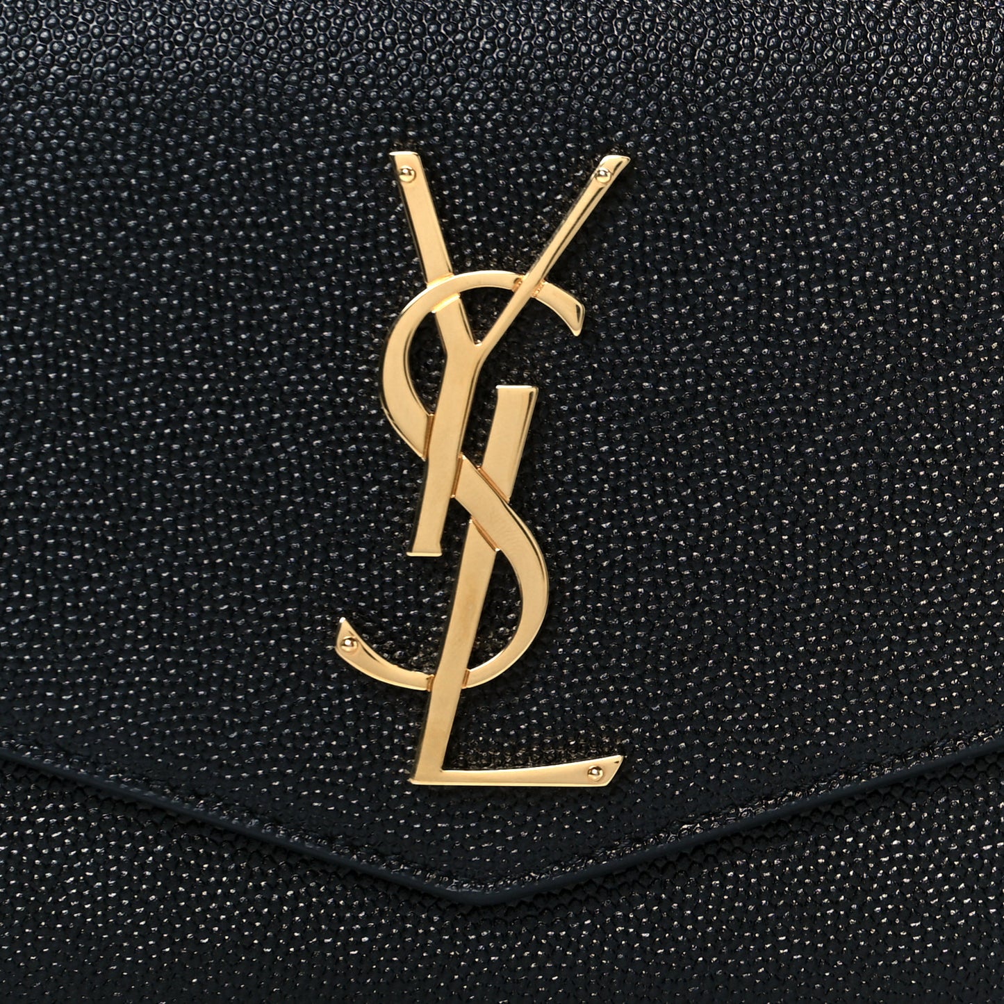 Grain De Poudre Monogram Uptown Wallet Black