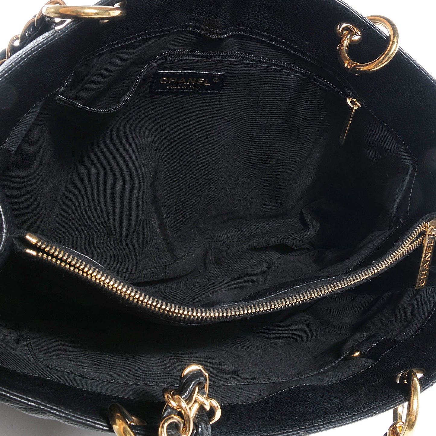 Caviar Grand Shopping Tote GST Black