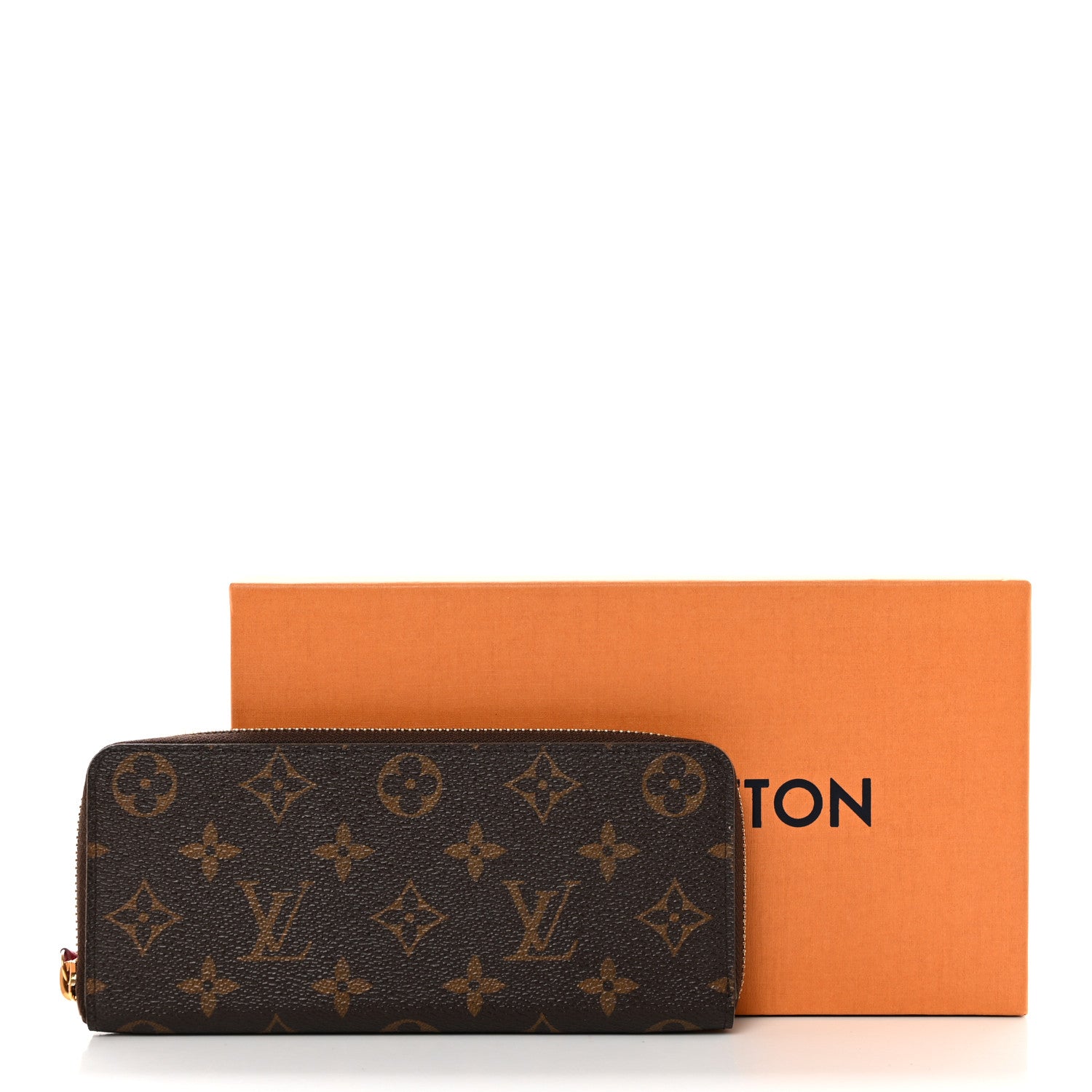 Louis Vuitton Monogram Clemence Wallet Fuchsia 13 of 13