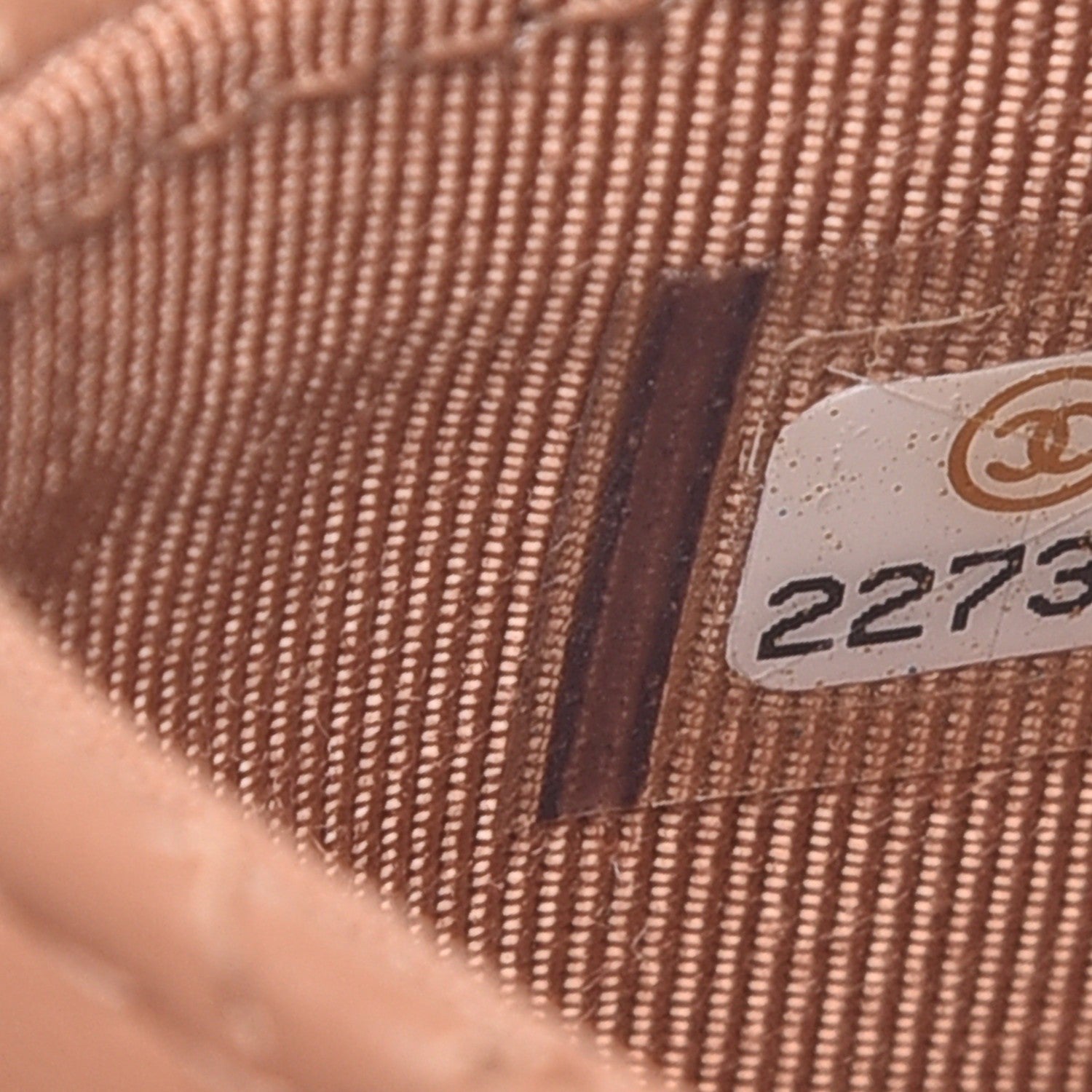 Chanel Lambskin Quilted Flap Card Holder Beige 8 of 9