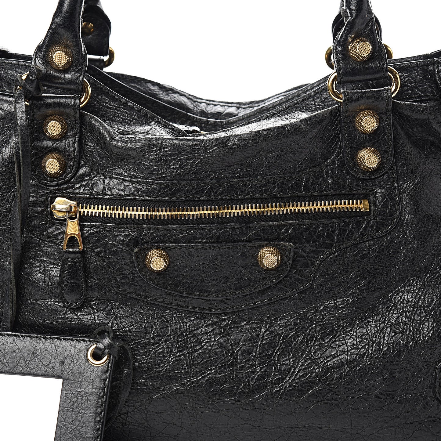 Agneau Giant 12 Gold Hardware City Black