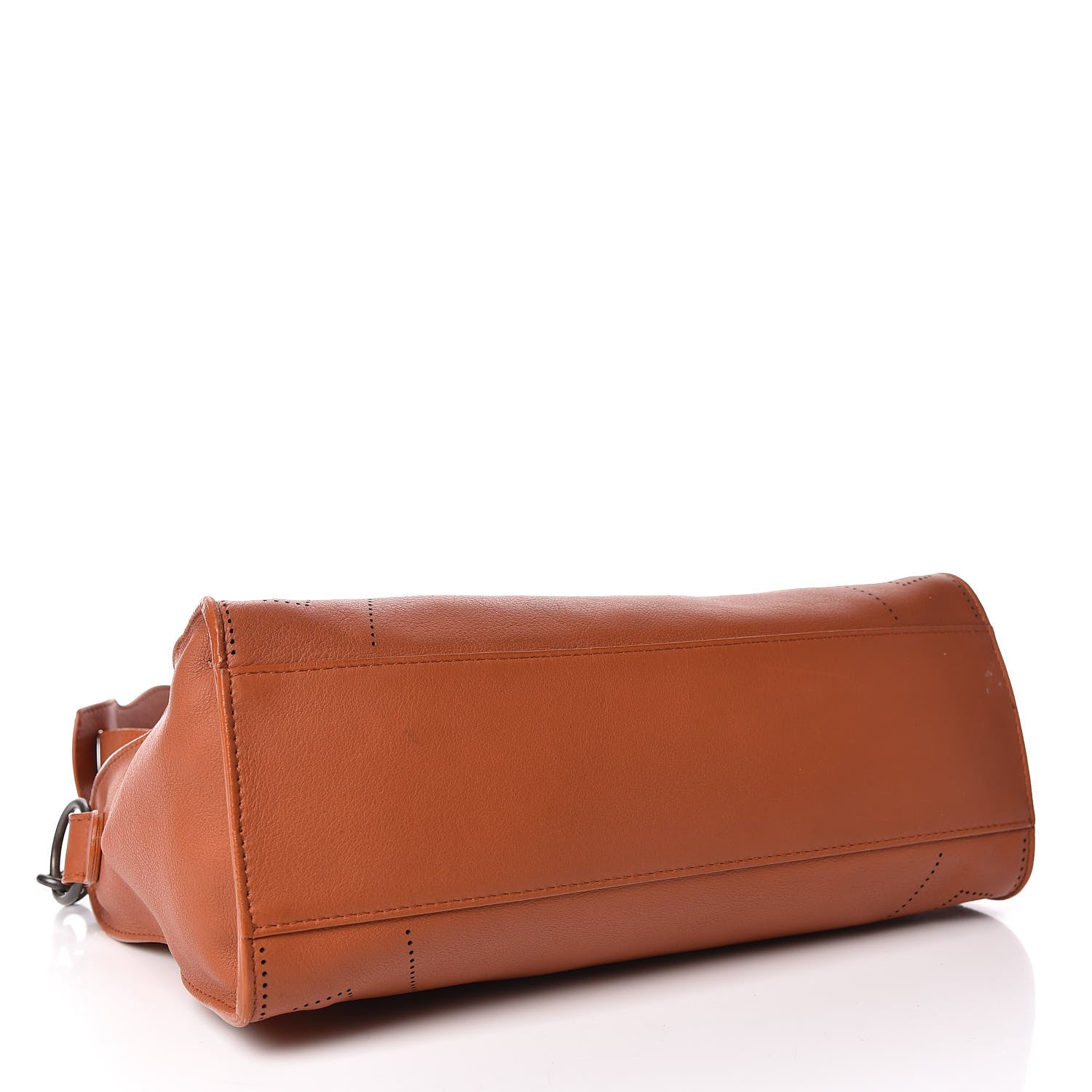 Balenciaga Veau Soyeux Perforated Blackout Hardware S City Marron Caramel 5 of 12