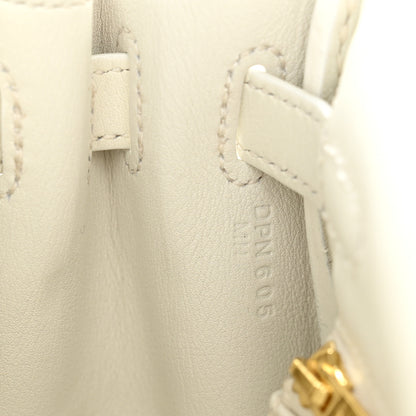 Hermes Swift Kelly Retourne 25 White 7 of 10