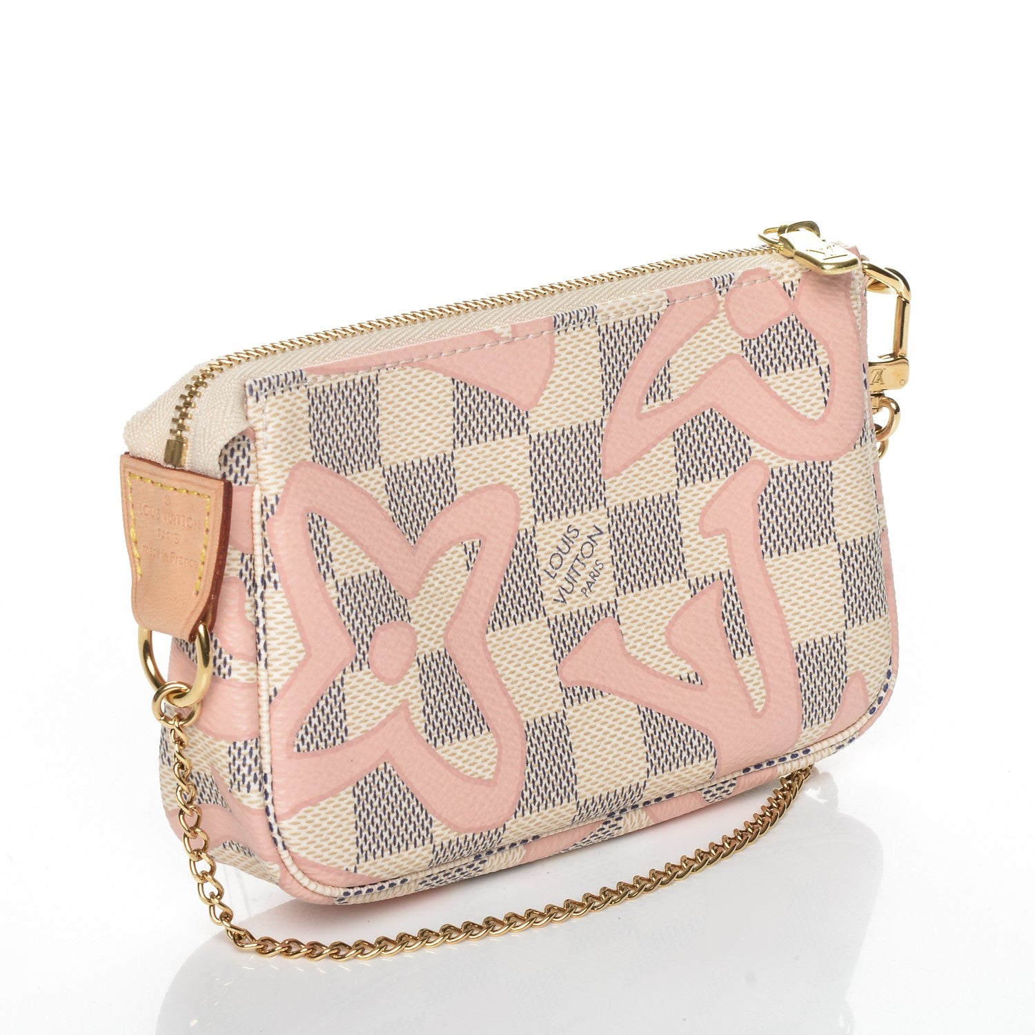Louis Vuitton Damier Azur Tahitienne Mini Pochette Accessories 3 of 7