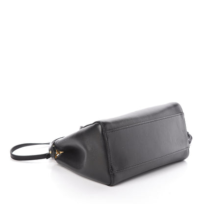 Fendi Nappa Mini Peekaboo Iconic Satchel Black 4 of 11