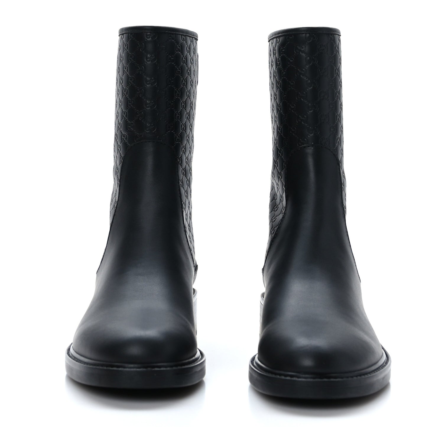 Soft Microguccissima Zip Boots 36 Black