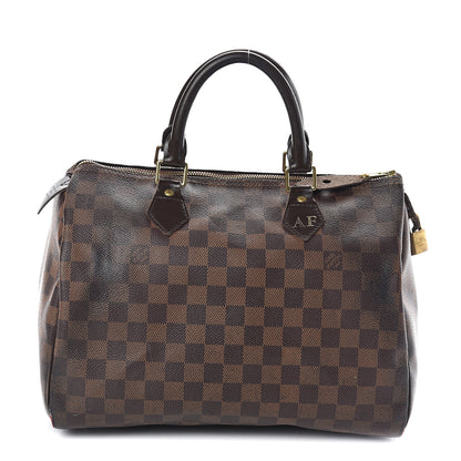 Louis Vuitton Damier Ebene Speedy 30 1 of 14