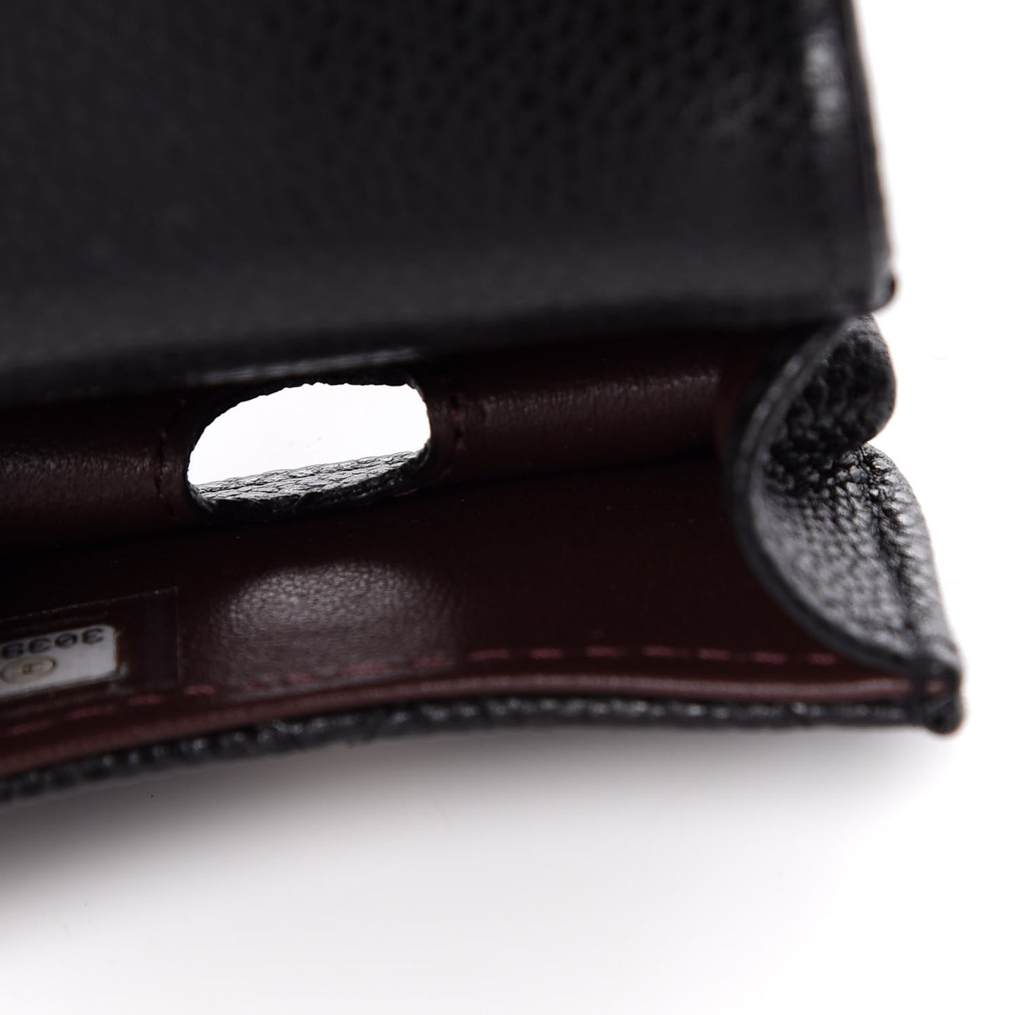 Caviar Quilted Airpods Pro Case Black