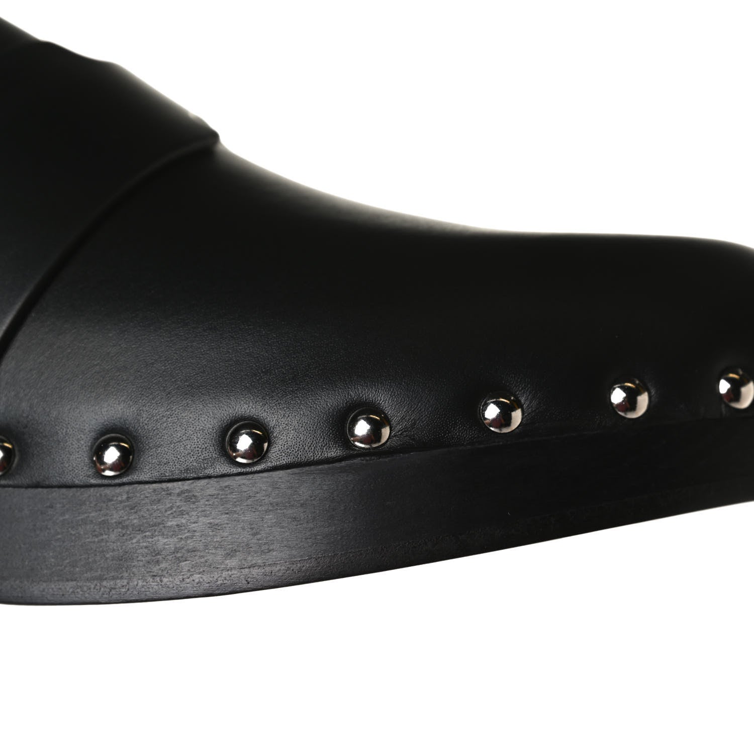 Hermes Calfskin Calya Mules 39 Black 11 of 12