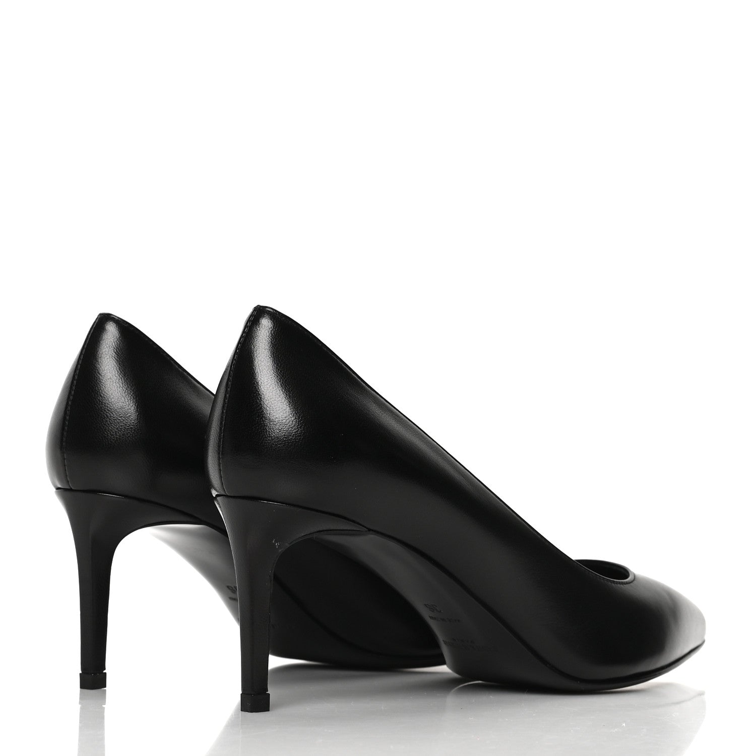 Saint Laurent Calfskin Pumps 36 Black 4 of 8
