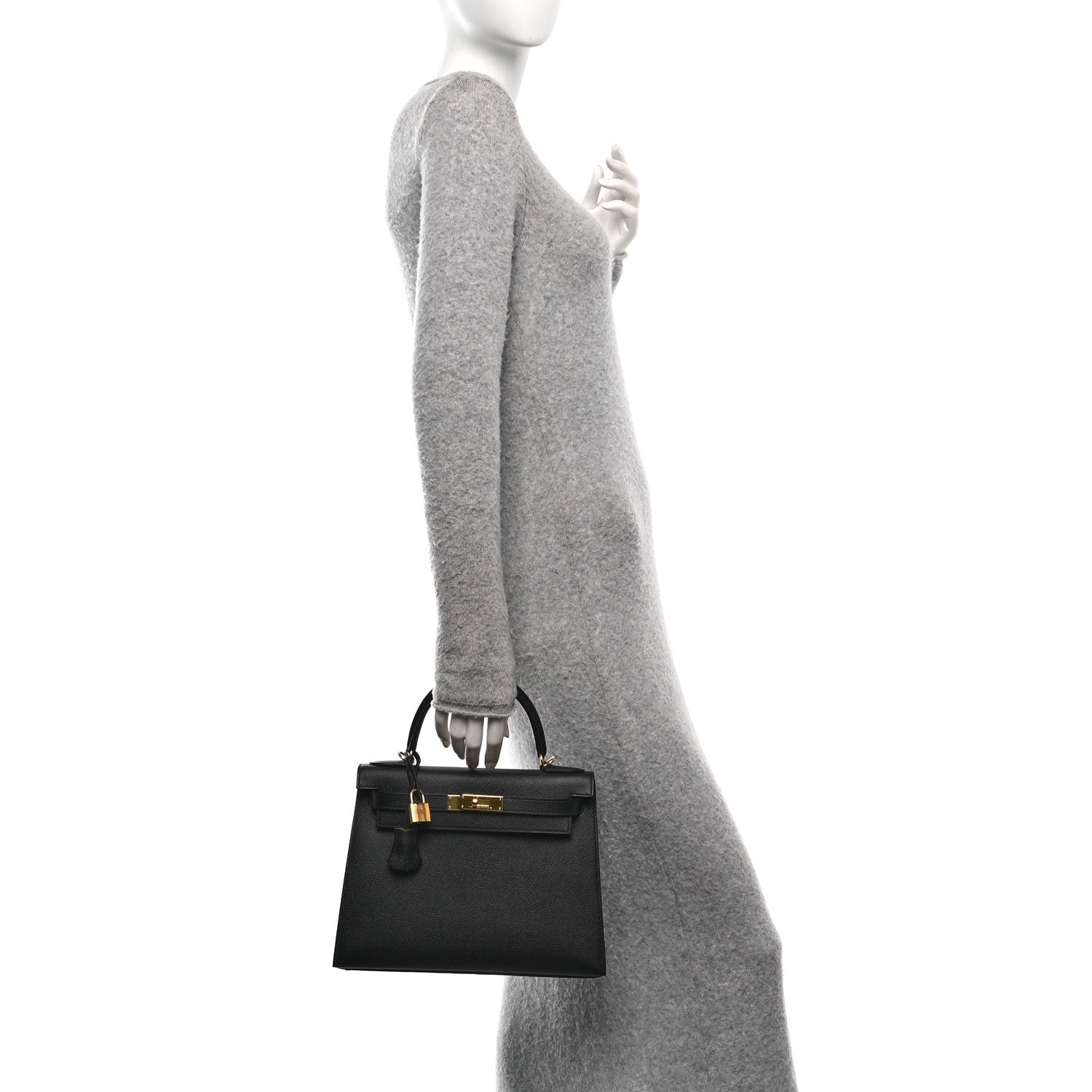 Hermes Epsom Kelly Sellier 28 Black 2 of 13