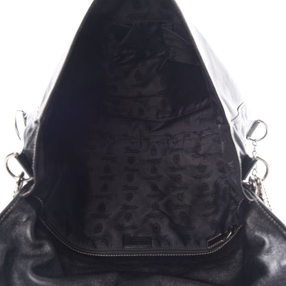 Gucci Calfskin Messenger Bag Black 5 of 10