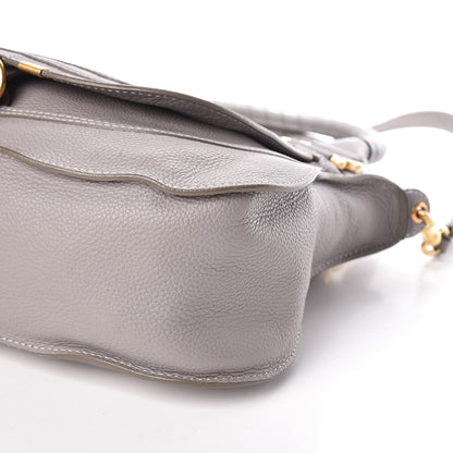 Chloe Calfskin Medium Marcie Satchel Cashmere Grey 9 of 10