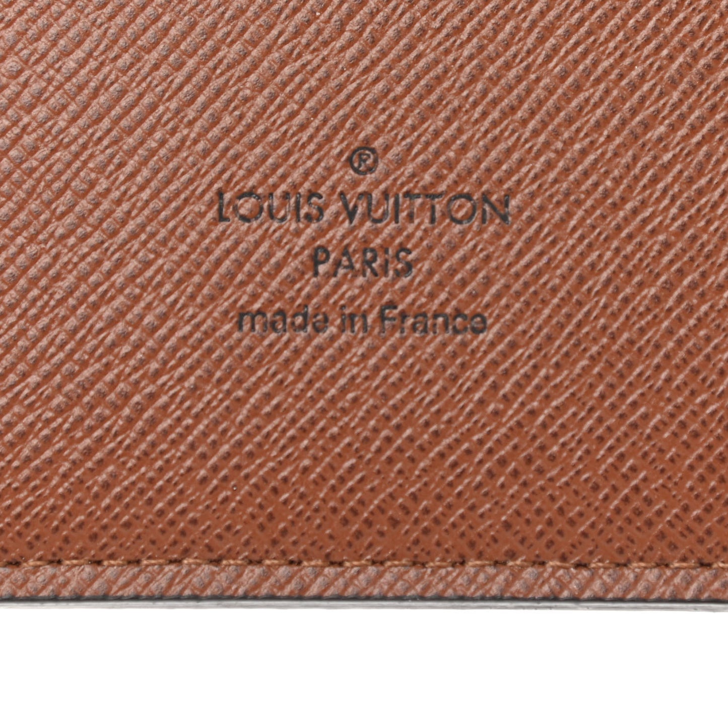 Monogram Large Ring Agenda Cover