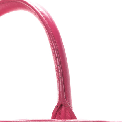 Saint Laurent Calfskin Nano Sac De Jour Lipstick Fuchsia 14 of 14
