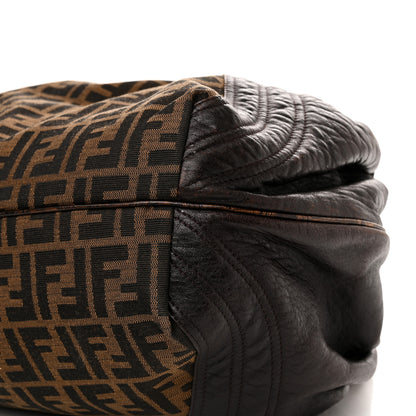 Fendi Zucca Nappa Nuvolata Vitello Tortuga Spy Tobacco Moro 11 of 11