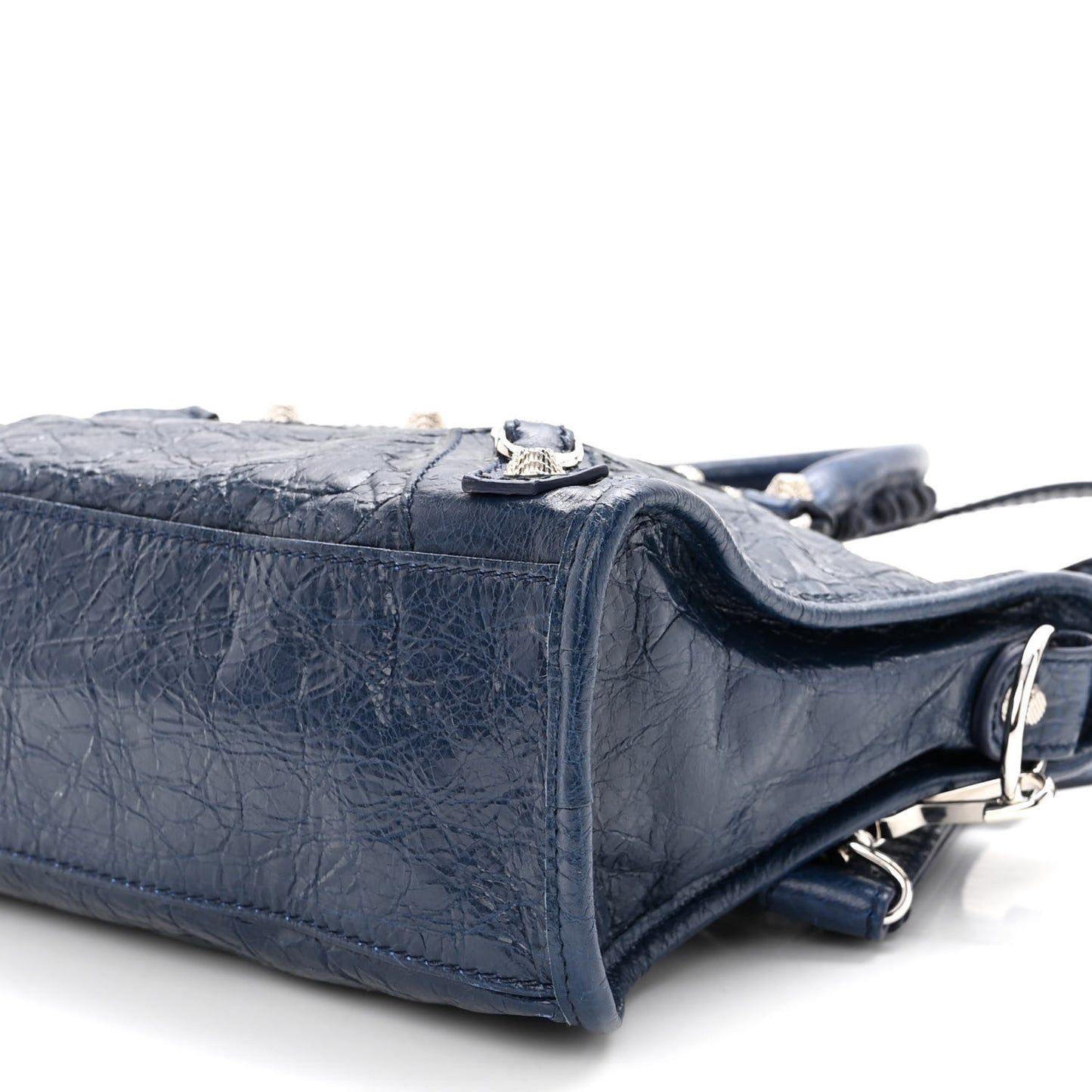 Agneau Giant 12 Silver Hardware S City Bleu Roi