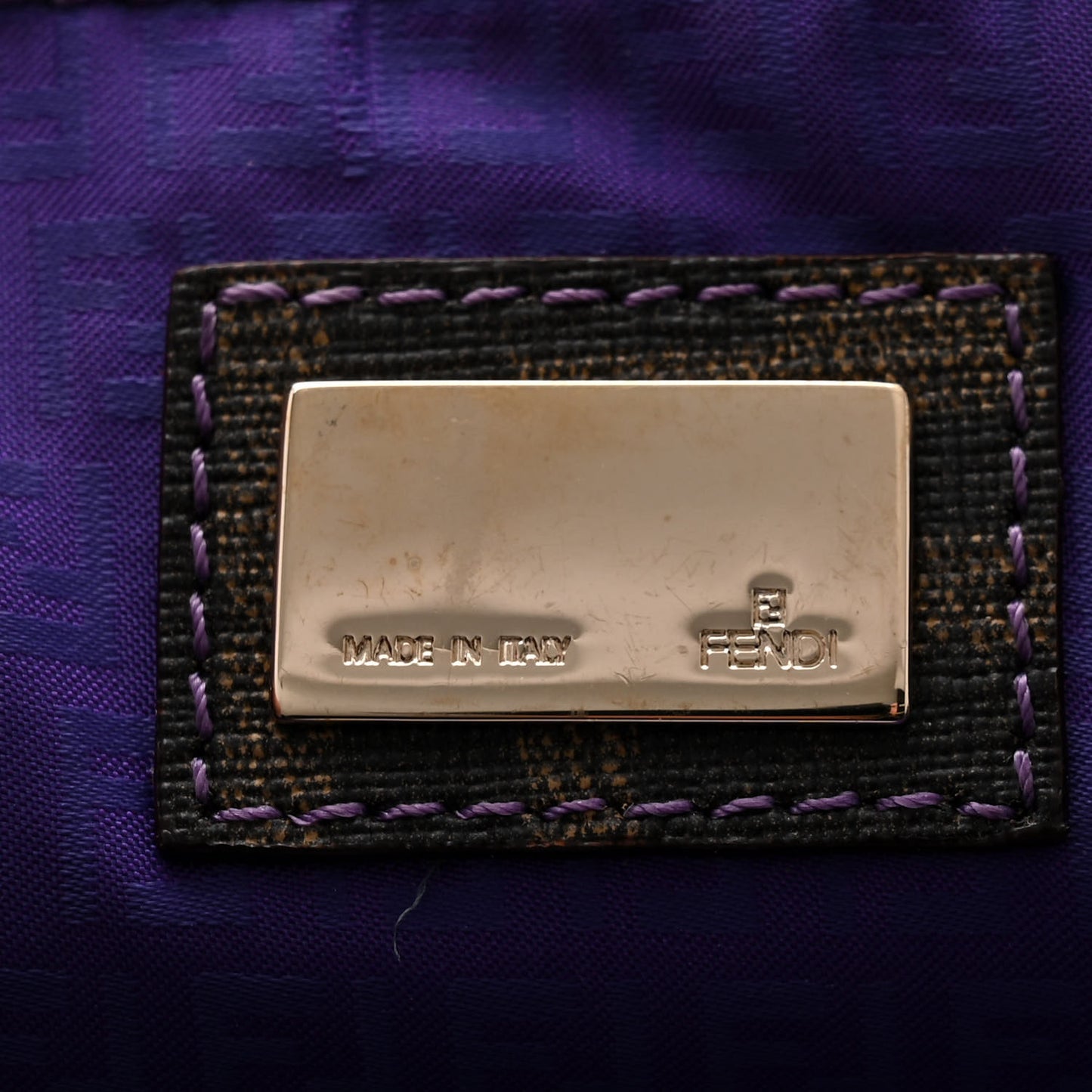 Zucca Spalmati Pochette Tobacco Viola