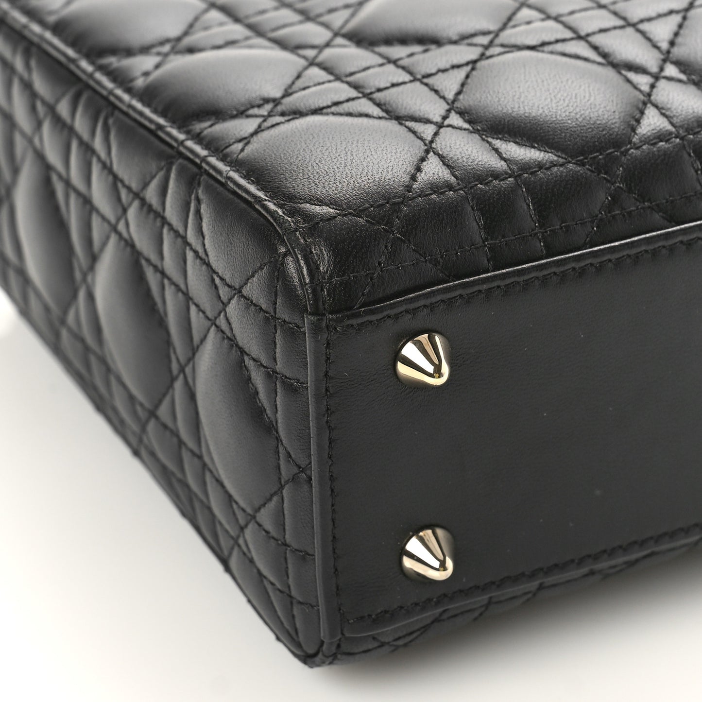Lambskin Cannage Small My ABCDior Lady Dior Black