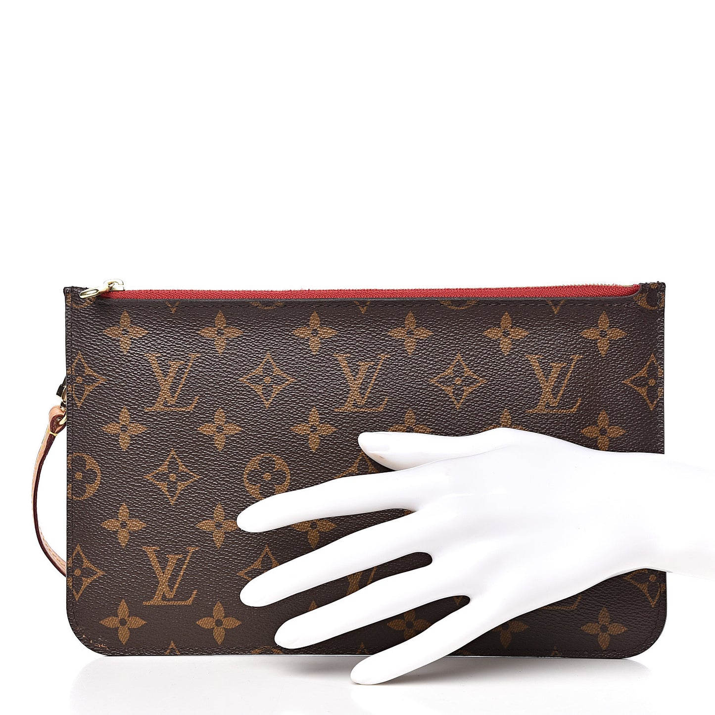 Monogram Neverfull MM GM Pochette Cherry