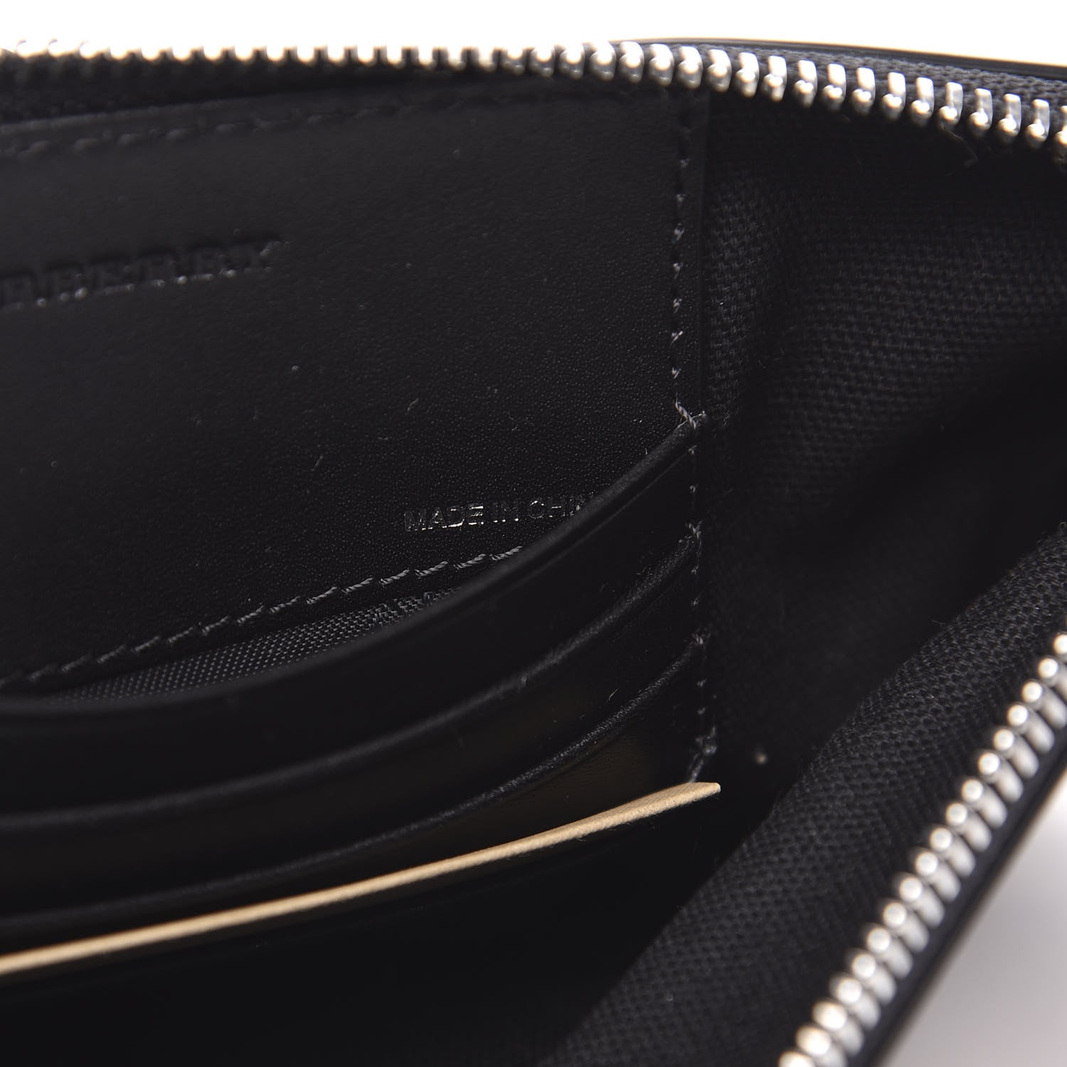 Burberry House Check Derby Peyton Crossbody Clutch Bag Black 7 of 10