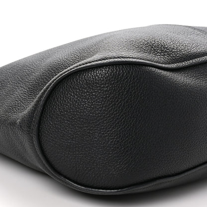 Salvatore Ferragamo Calfskin Margot Hobo Black 9 of 11