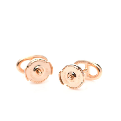 Hermes 18K Rose Gold TPM Farandole Stud Earrings 3 of 5
