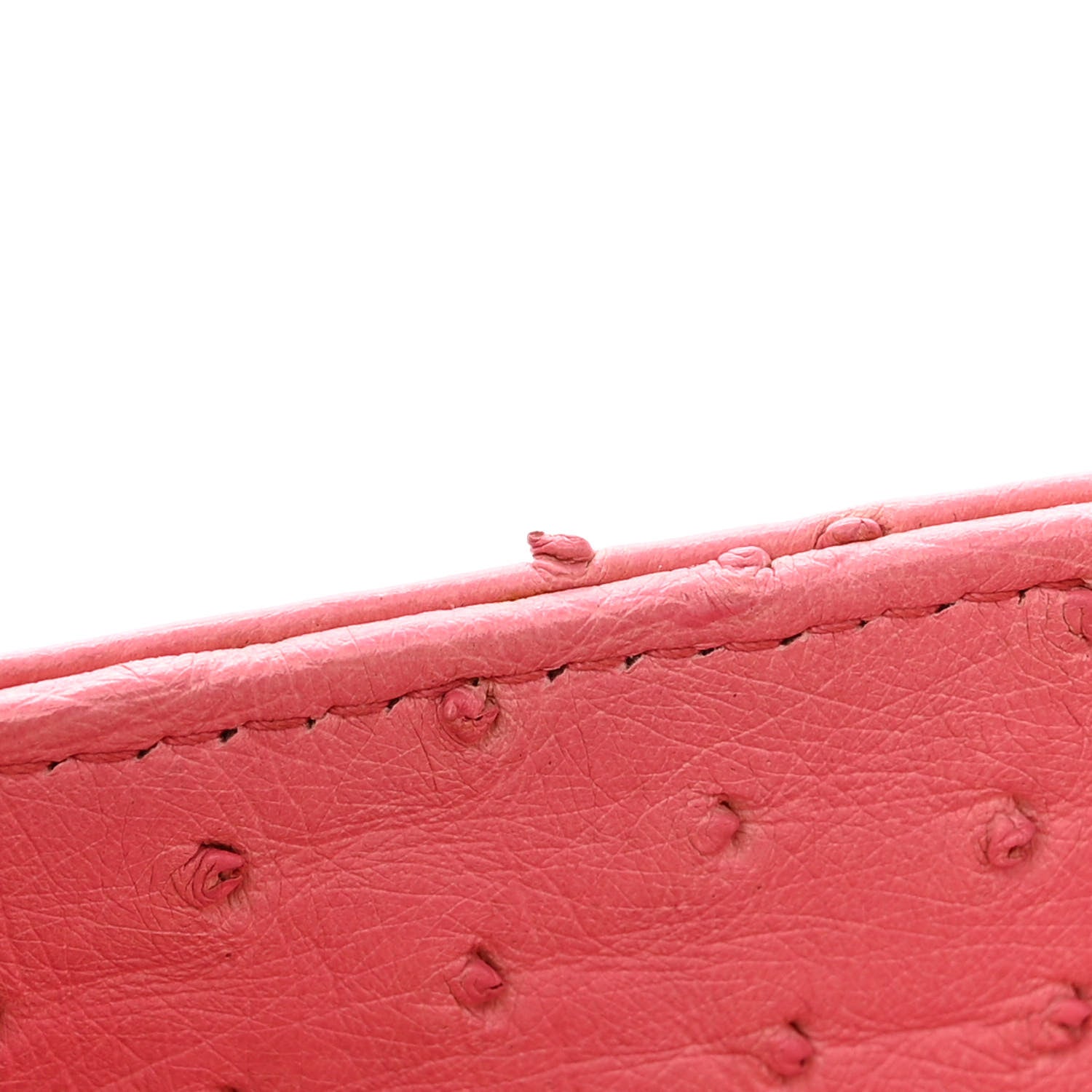 Christian Dior Ostrich Medium Lady Dior Pink 11 of 15