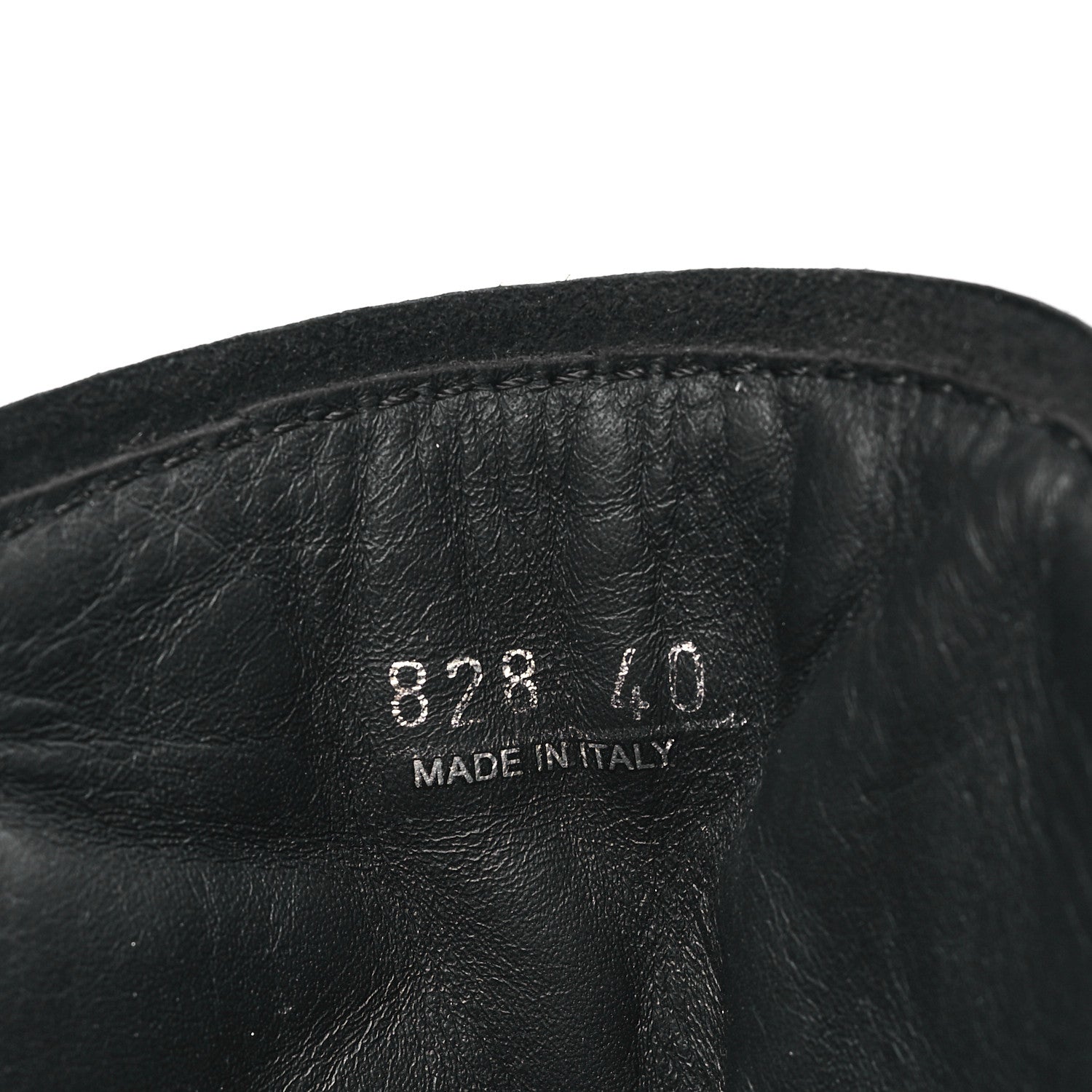 Prada Spazzolato Rois Re-Nylon Metal Triangle Logo Monolith Pouch Pocket 55mm Tall Combat Boots 40 Black 8 of 9