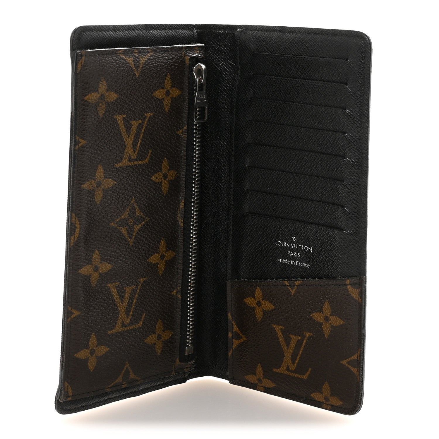 小物 Louis Vuitton Monogram Macassar Wallet Louis Vuitton Monogram Macassar Brazza Wallet 1878523 – FASHIONPHILE