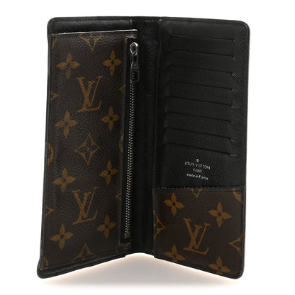 Louis Vuitton Monogram Macassar Brazza Wallet 5 of 6