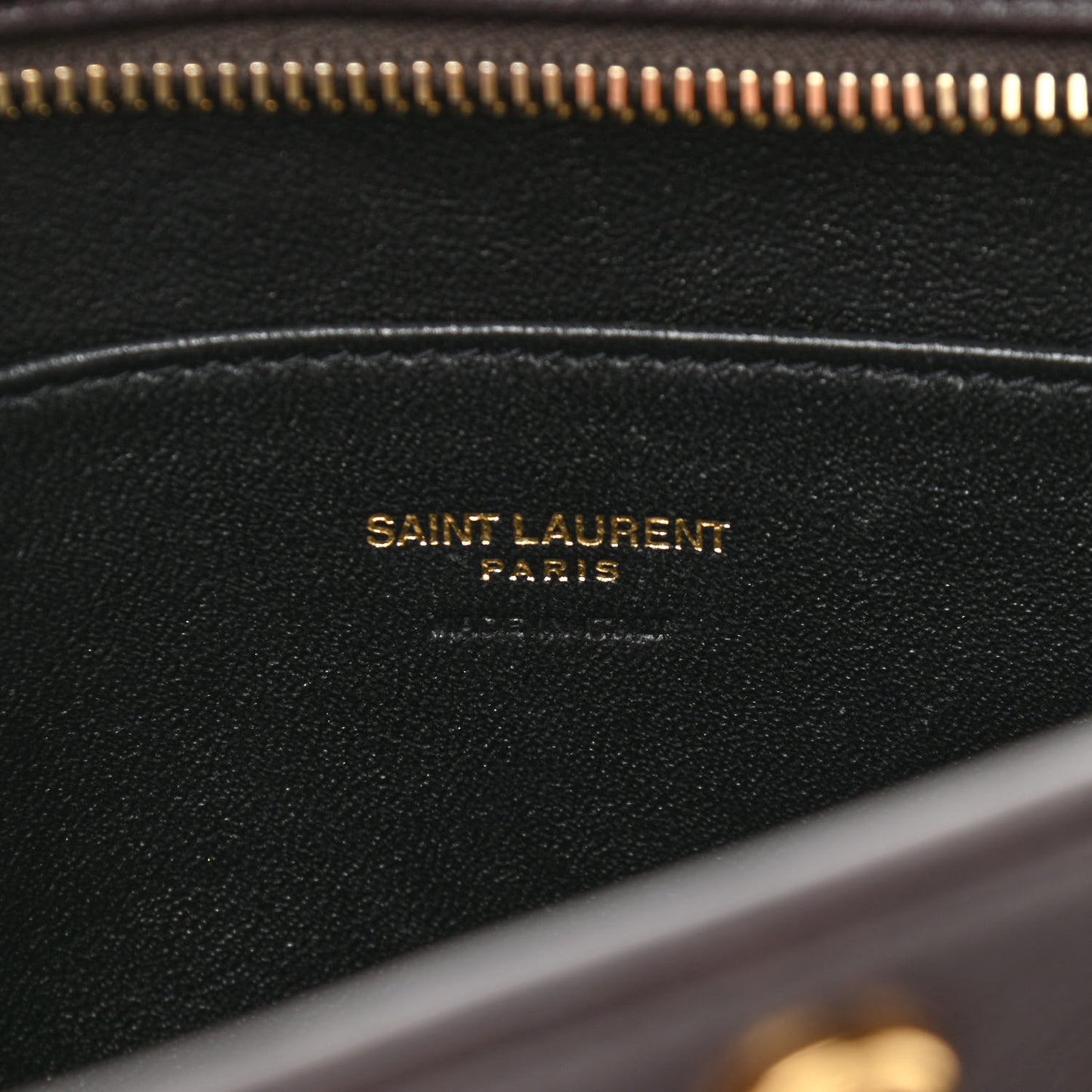 Calfskin Monogram Baby Cabas Brown
