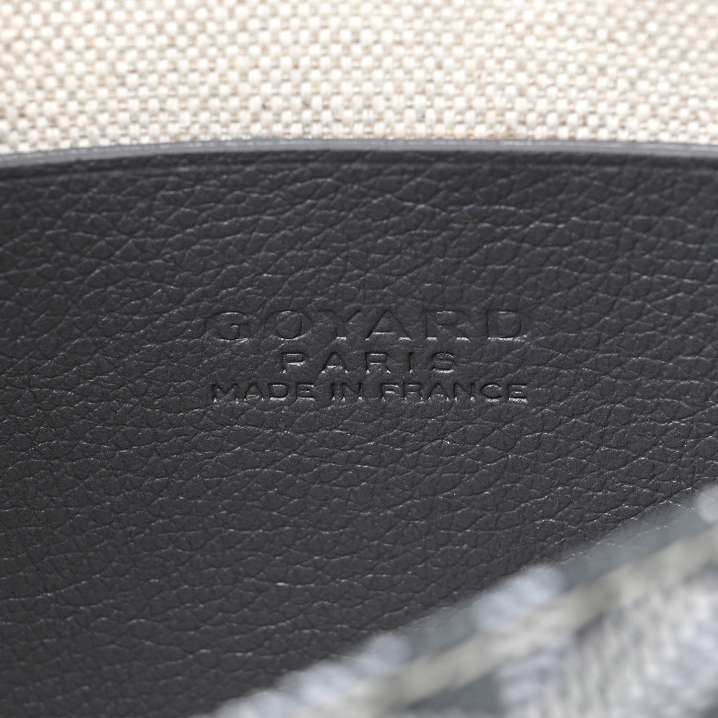 Goyardine Plumet Wallet Clutch Grey