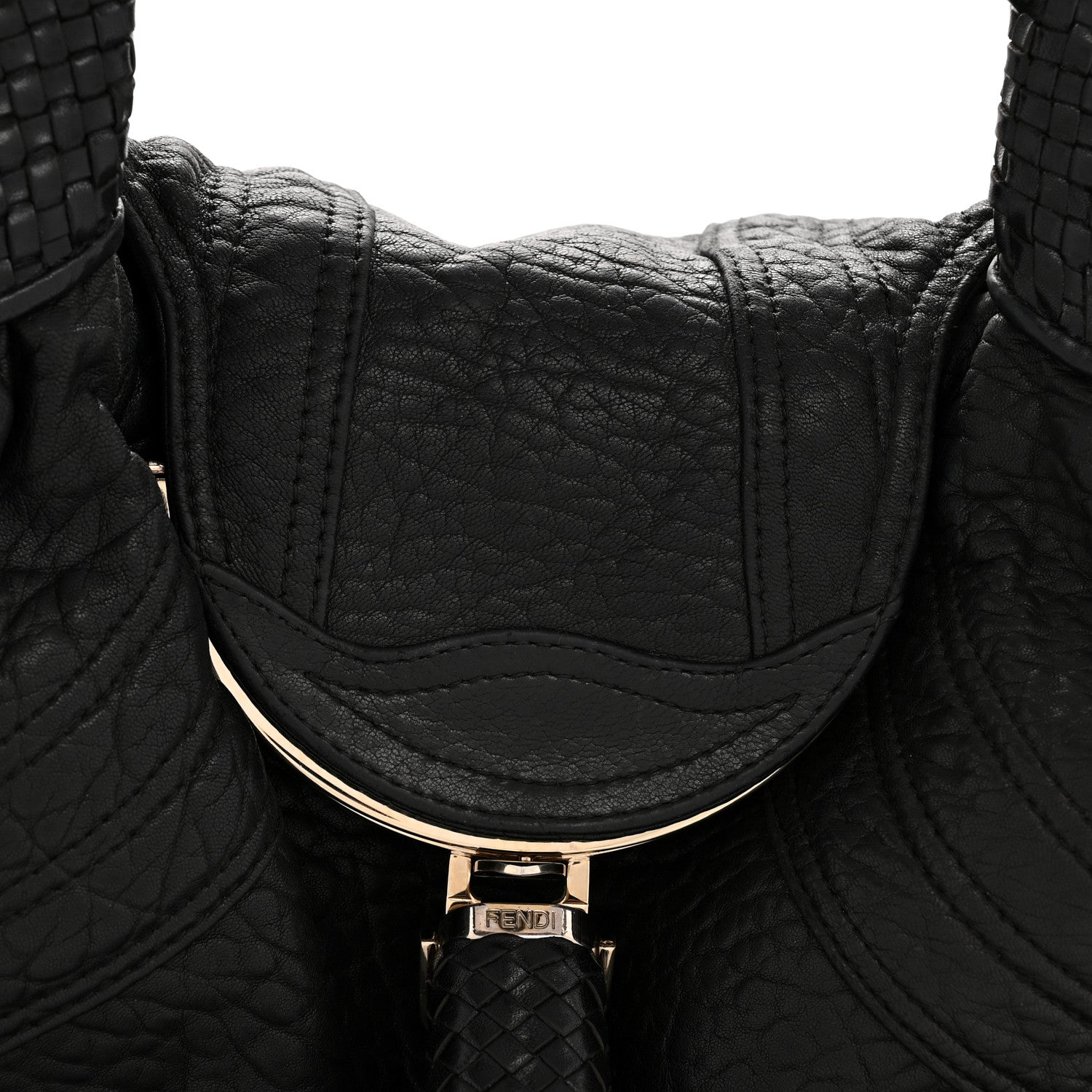 Fendi Nappa Nuvolata Spy Black 8 of 15
