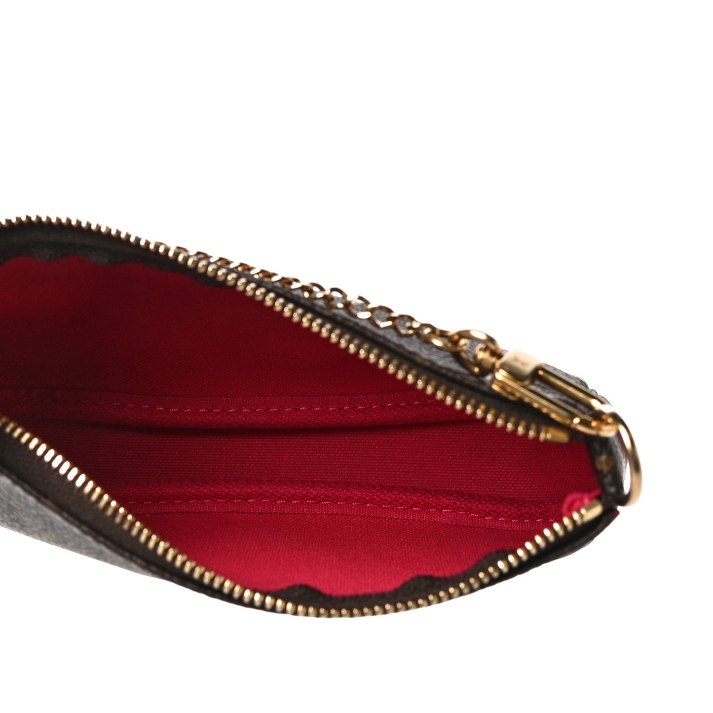 Monogram 2019 Christmas Animation Mini Courchevel Pochette Accessories Fuchsia
