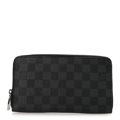 Louis Vuitton Damier Graphite Zippy Organizer Wallet 1 of 9