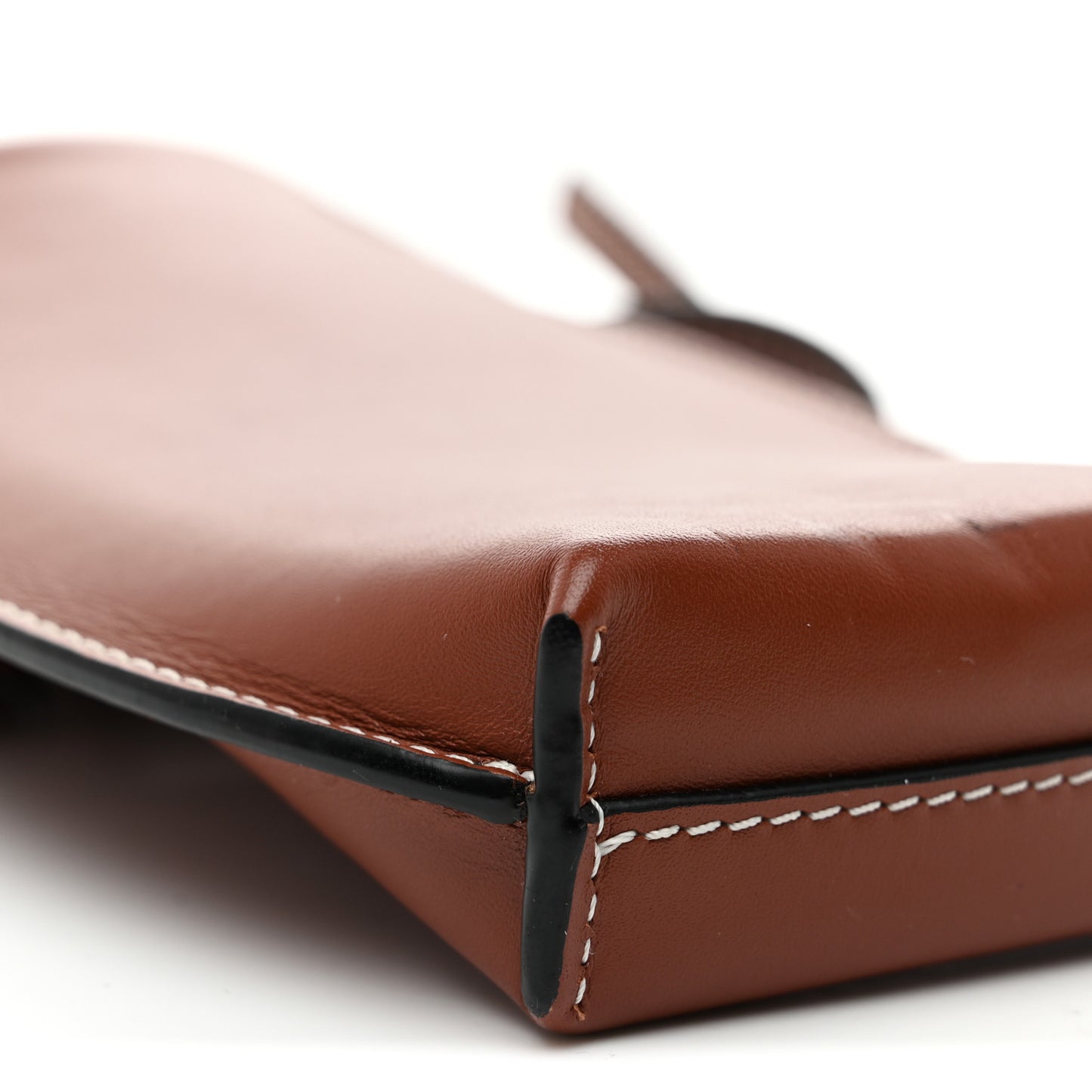 Smooth Calfskin Gate Pocket Rust