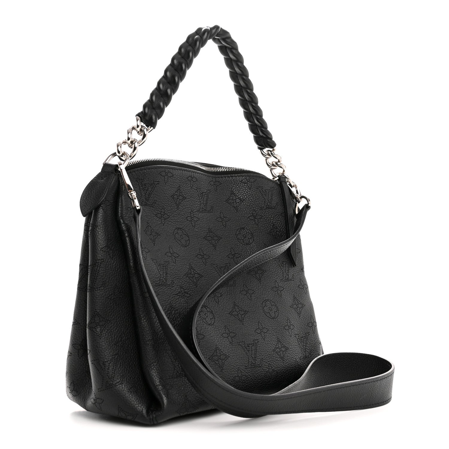 Louis Vuitton Mahina Babylone Chain BB Black 3 of 12