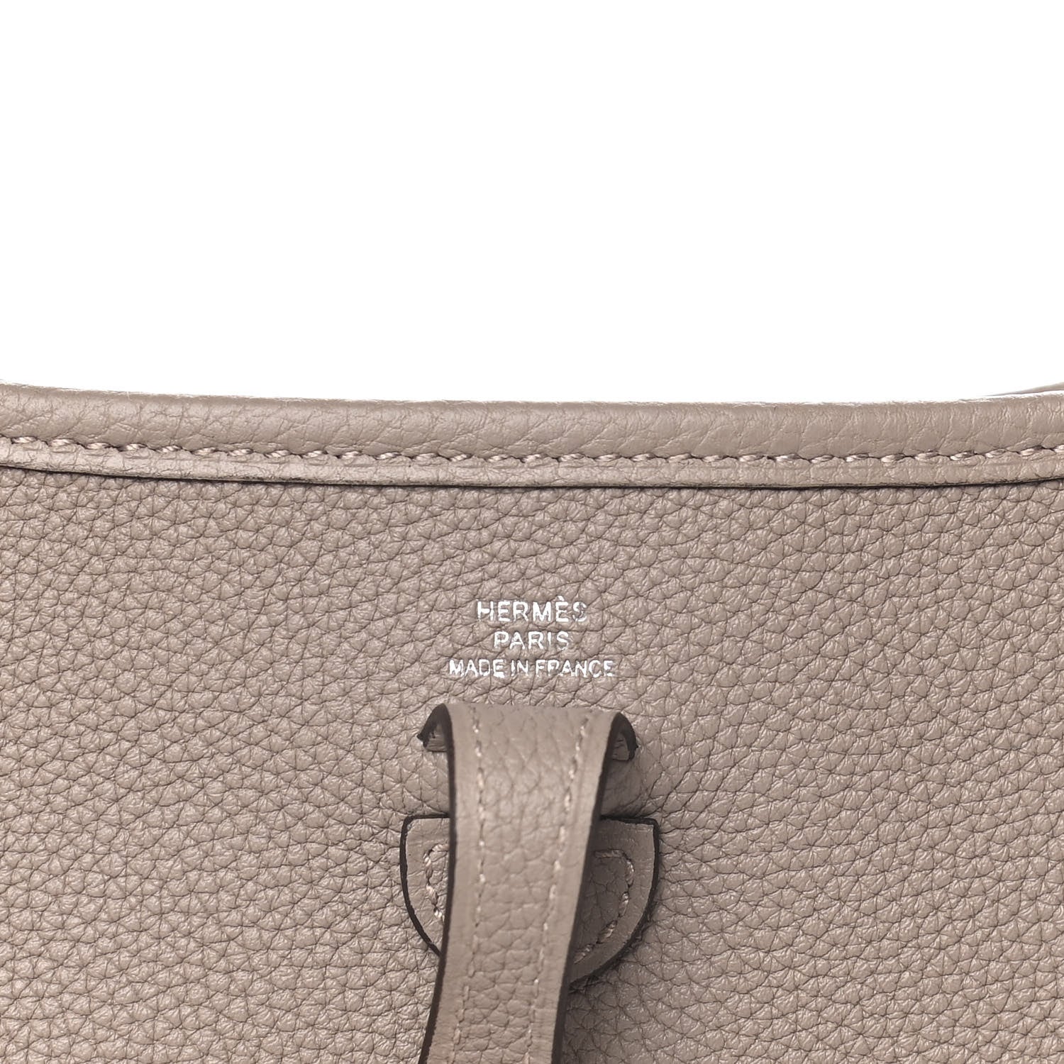 Hermes Taurillon Maurice Evelyne TPM Gris Asphalte 5 of 10