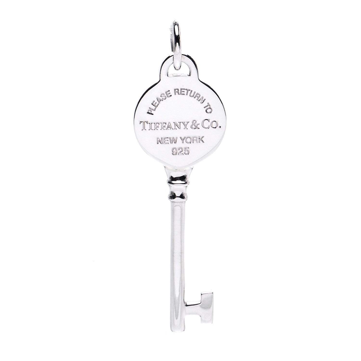 Tiffany Sterling Silver Return To Tiffany Key Pendant 1 of 4