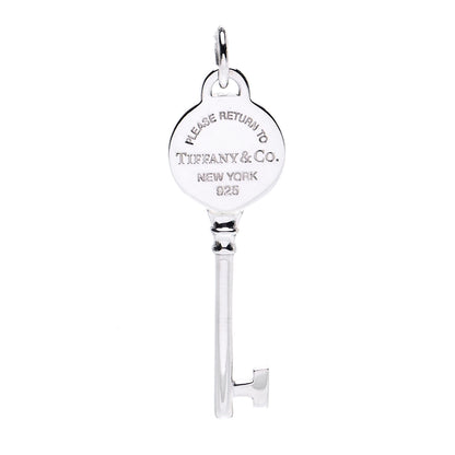 Tiffany Sterling Silver Return To Tiffany Key Pendant 1 of 4