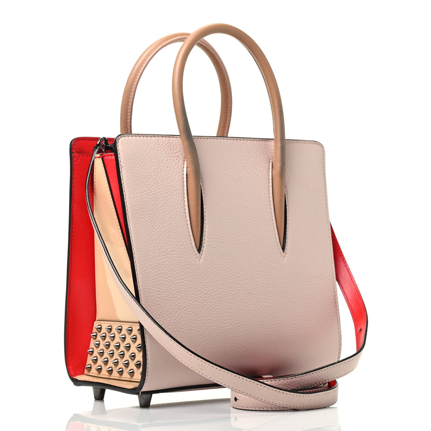 Calfskin Studded Small Paloma Ballerina