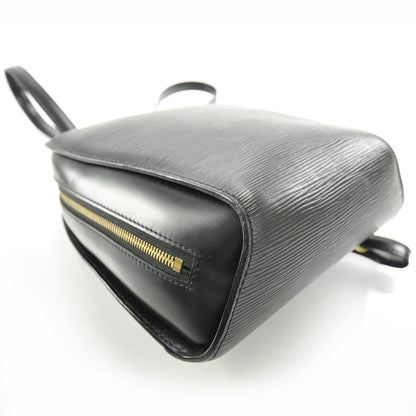 Louis Vuitton Epi Mabillon Backpack Black 5 of 9