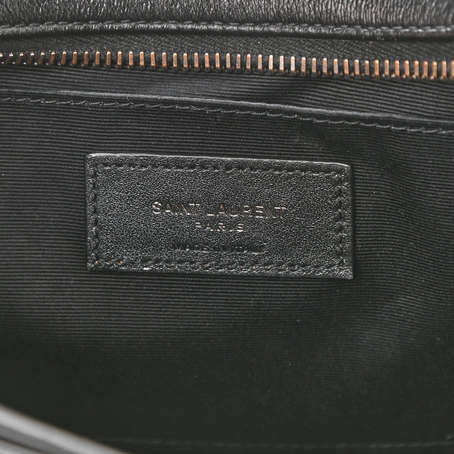 Calfskin Matelasse Monogram Lou Camera Bag Black