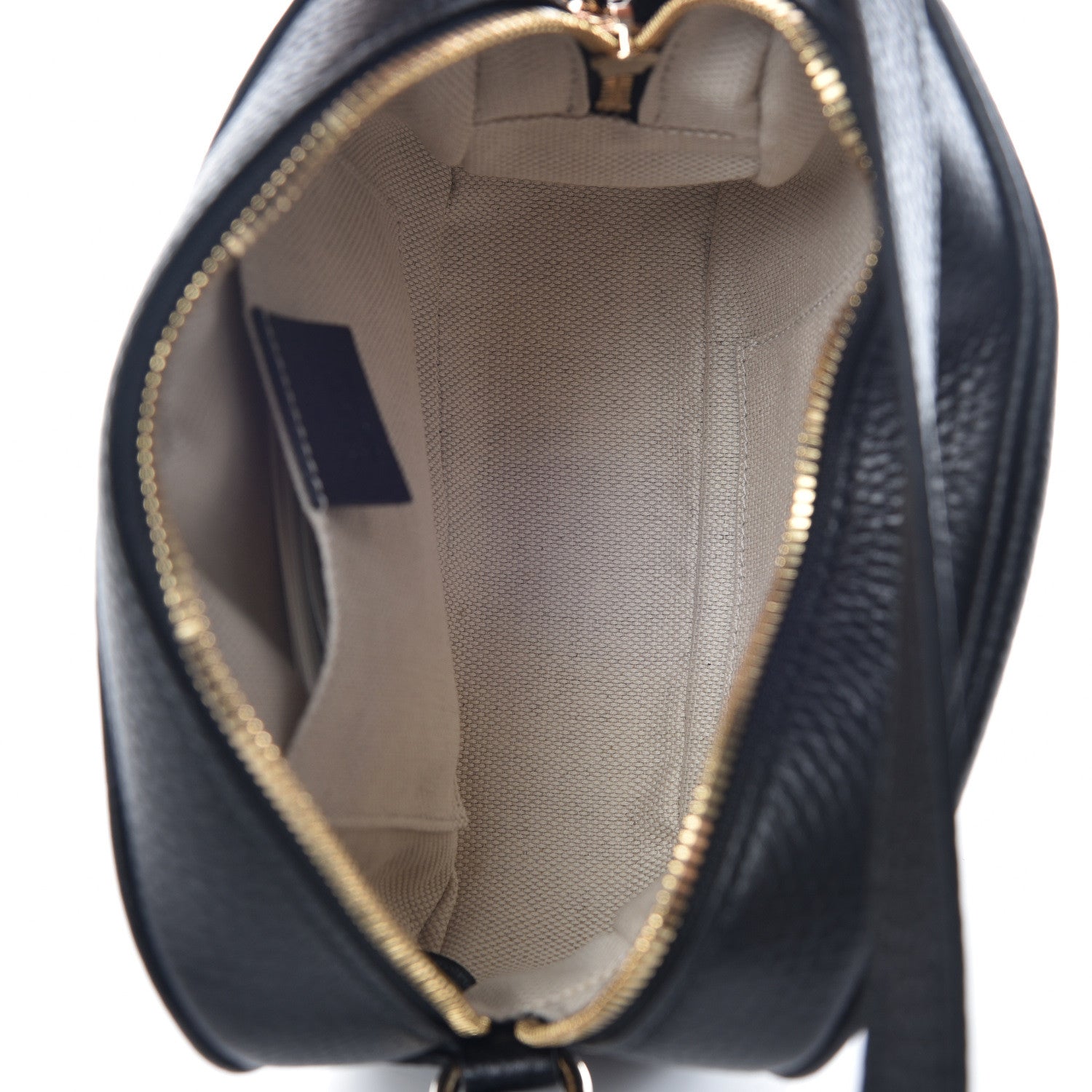 Gucci Pebbled Calfskin Small Soho Disco Bag Black 7 of 9